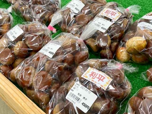 秋の味覚、栗！
