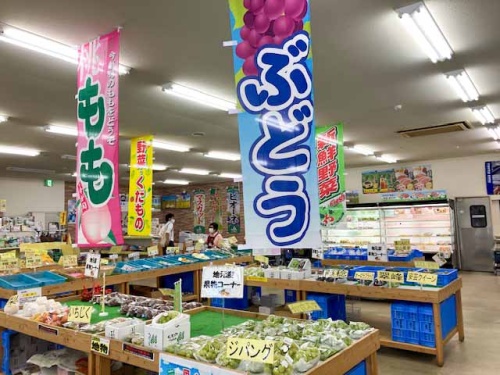 いろんな種類のブドウ