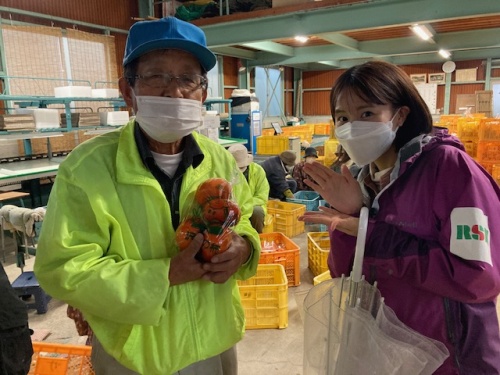長塩一組合長と