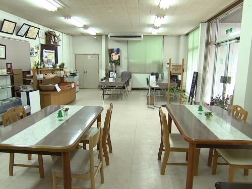 カフェ麦の店内の様子