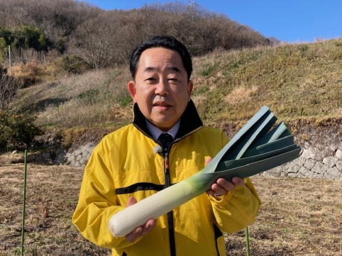 山岡敦矢掛町長