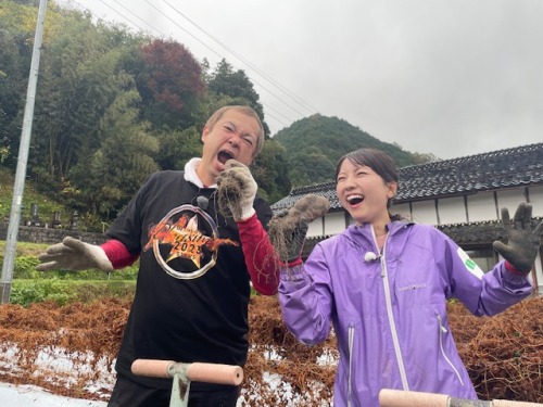 ハロー植田さんと古米キャスター