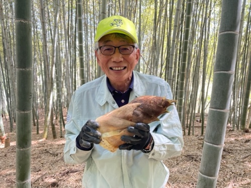 JA晴れの国岡山真備筍生産組合 妹尾国昭副組合長