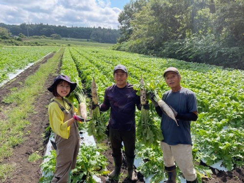 貝原さんと小林さんと古米さん