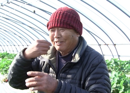 うれしそうな敬策さん