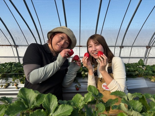 那須さんと古米リポーター