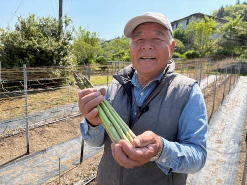 アスパラガスと中村さん
