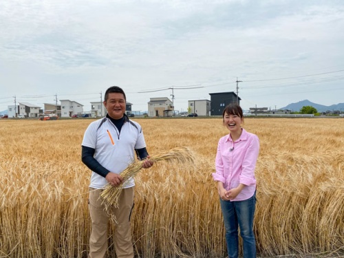 髙田さんと千神リポーター