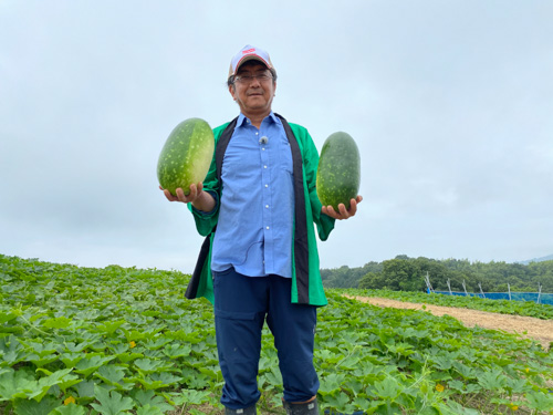 牛窓夏野菜部会の森部真史さん 牛窓夏野菜部会の森部真史さん