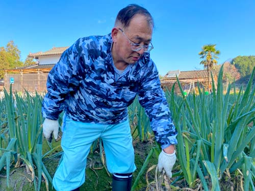 中山さん作業している写真