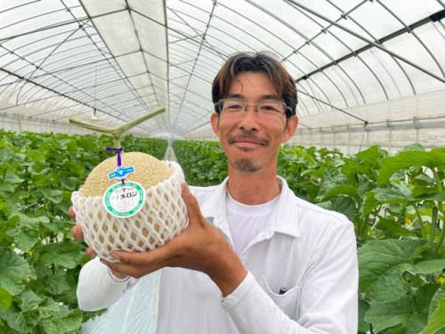 JA晴れの国岡山 山手セロリ・メロン生産組合 劒持組合長