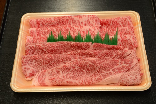 千屋牛赤身・ロースうす切り(新見市産)250g