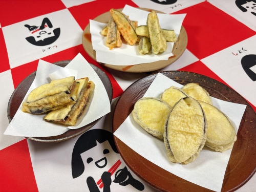 『プロ直伝！』ナスの天ぷら