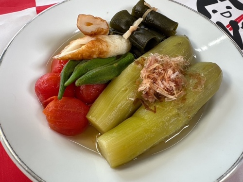 ナスを使った冷やしおでん