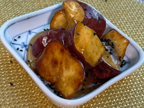 栄養満点料理　大学いも