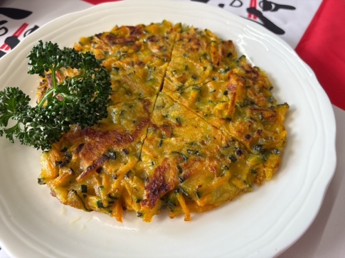 カボチャのチヂミ