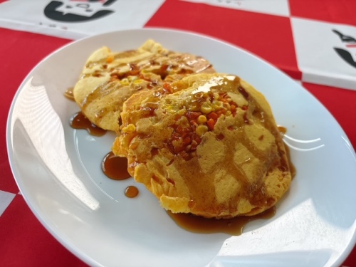 人参ホットケーキ