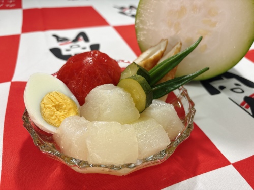 冬瓜の冷やしおでん