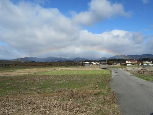 青空の向こうに虹 | 岡山市 沖永さん