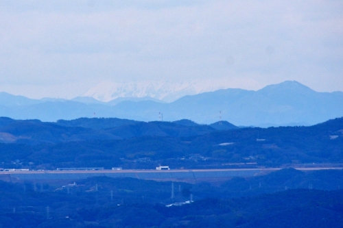 金甲山から大山が見えた? | 岡山市 榊原さん