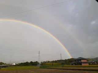 ダブルレインボー | 高松市 ヘリコプターさん