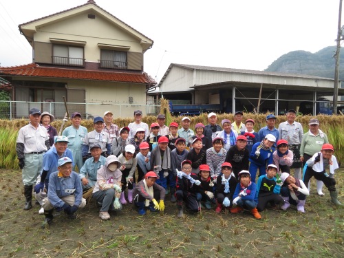 稲刈り | 新見市 名越さん