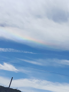 雨降ってないのに虹が! | 高松市 めるさん