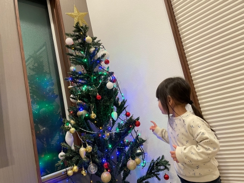 少し早めのクリスマスツリー | 真庭市 野村さん