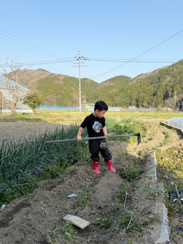 農作業日和 | 真庭市 田原の松下95さん