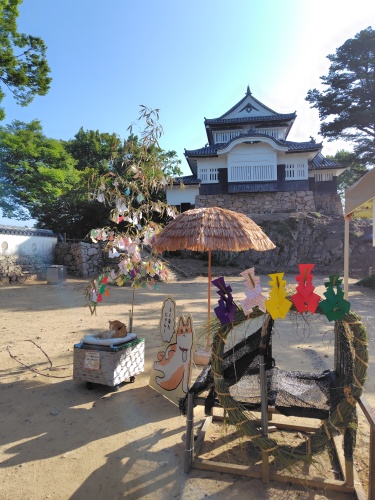 さんじゅーろーも茅の輪くぐり | 高梁市　佐治右衛門じいさん