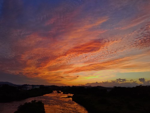 心躍る夕焼け空 | 津山市　寺坂さん