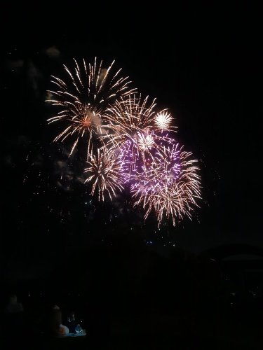 今年最初で最後の花火 | 里庄町　くーみさん