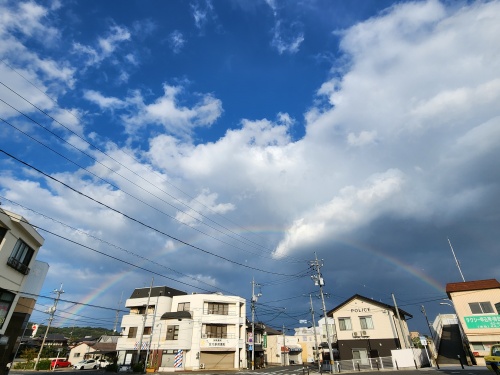 久しぶりの虹 | 倉敷市　矢野さん