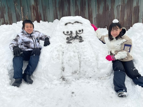 江戸時代の雪だるま | 真庭市　横山さん