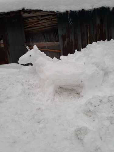江戸時代の雪だるま | 真庭市　横山さん