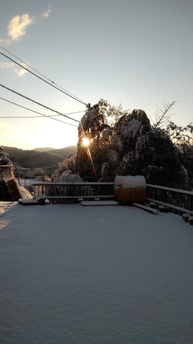雪 | 高梁市　常松さん