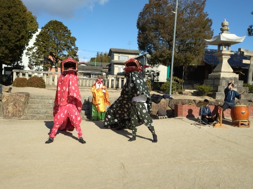 獅子舞 | 早島町　マンさん