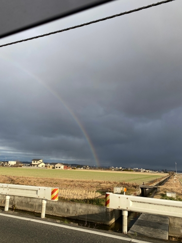 暗雲と虹 | 玉野市　ブギウギさん