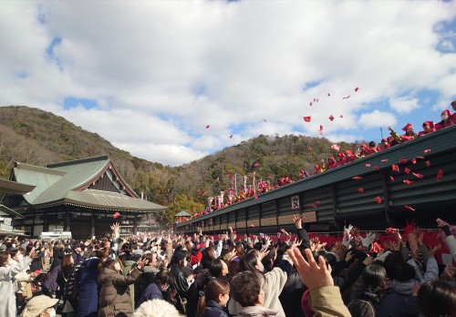 節分豆まき | 備前市　土橋さん