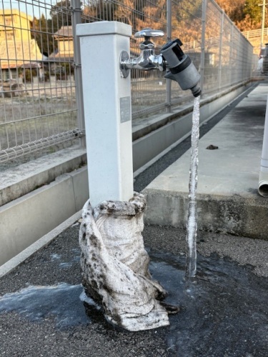 凍結対策の為 | 倉敷市　沼田さん