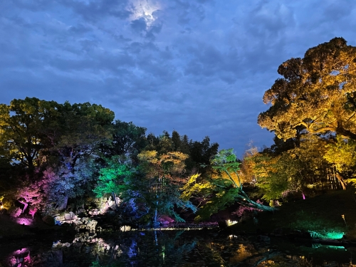 月夜の幻想庭園 | 岡山市　タケルママさん
