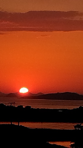 燧灘の夕陽 | 観音寺市　横山さん