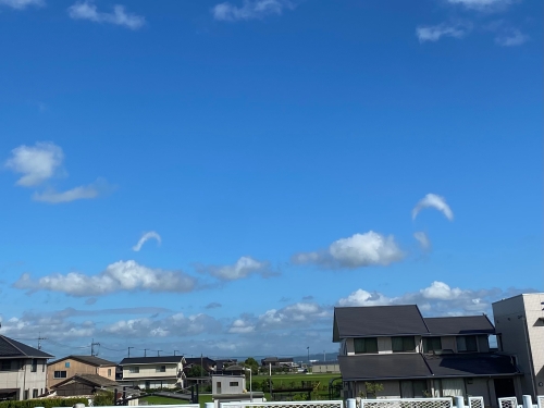 空がニッコリ | 玉野市　ブギウギさん