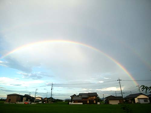 二重の虹 | 倉敷市　江口さん