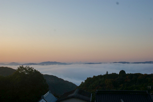 窓から雲海 | 岡山市　太田さん