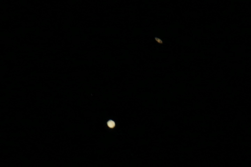 土星と木星の最接近 | 岡山市　松本さん