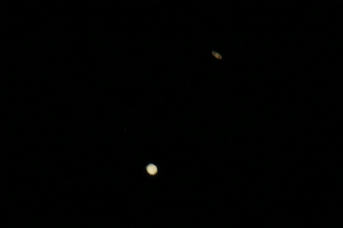 土星と木星の最接近 | 岡山市 松本さん