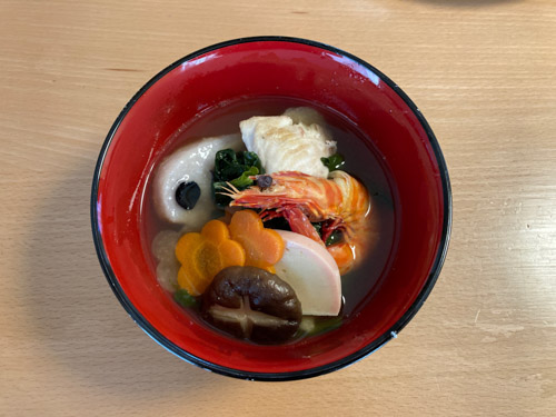 豆餅の雑煮 | 岡山市 高畑さん