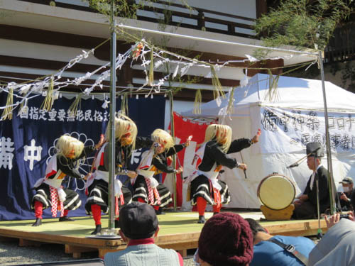 備中神楽コロナ退散祈願奉納の舞 | 倉敷市　吉井さん