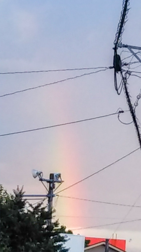 昇竜のような虹 | 瀬戸内市　野﨑さん